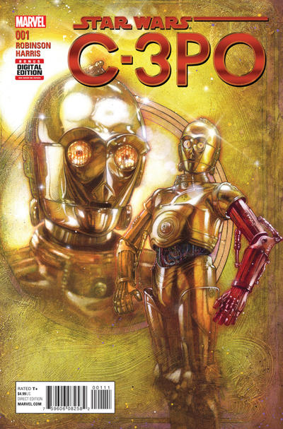 Star Wars Special: C-3PO 2016 #1 Tony Harris - high grade - $3.99