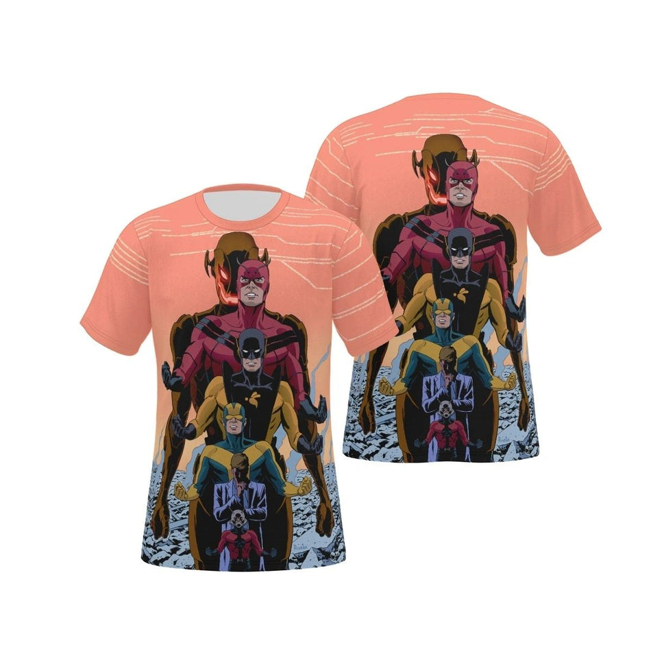 HANK PYM THRU THE YEARS ALL OVER PRINT SHIRT AND TANK