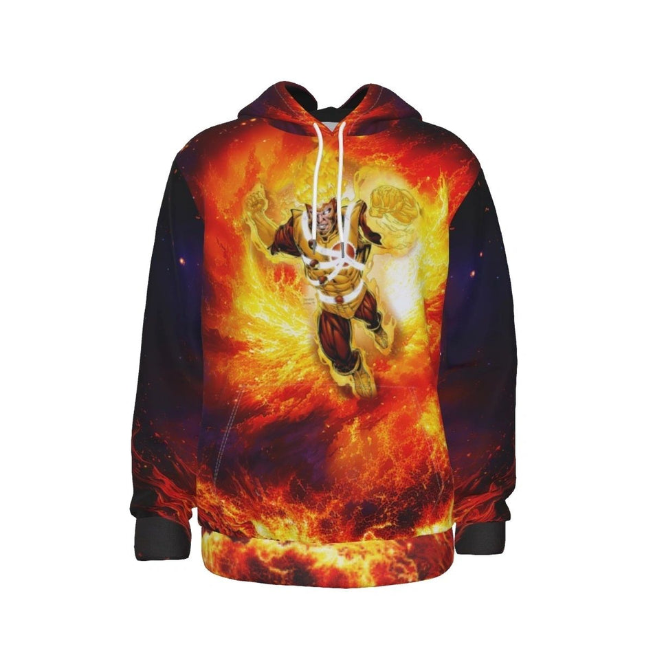 FIRESTORM FIRE ALL OVER PRINT HOODED SWEATSHIRT