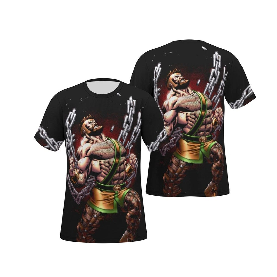 HERCULES UNCHAINED ALL OVER PRINT TSHIRT OR TANK