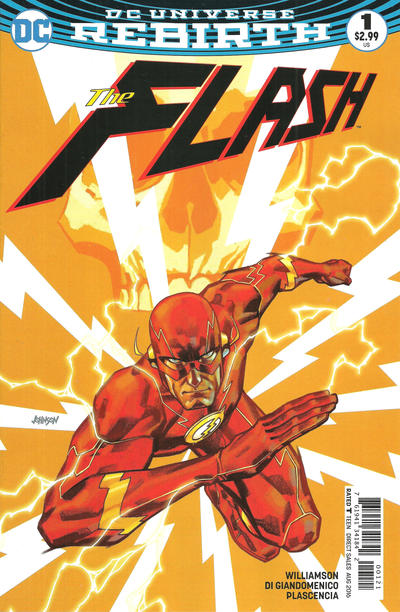 The Flash 2016 #1 Dave Johnson Cover - 9.4 - $4.99