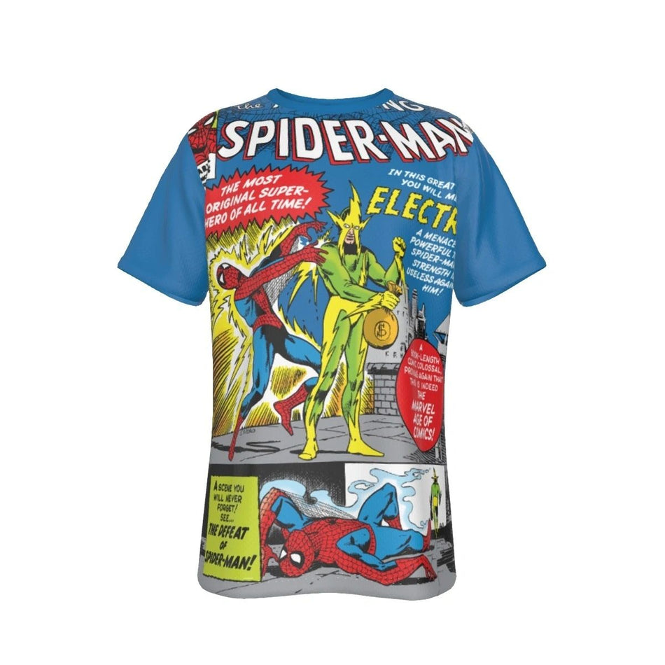 SPIDERMAN 9 ALL OVER PRINT SHIRT AND TANK - ELECTRO