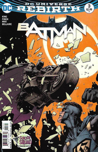 Batman 2016 #3 David Finch / Matt Banning Cover - 9.2 - $3.99