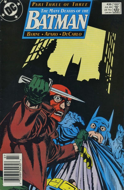Batman 1940 #435 Newsstand ed. - back issue - $7.99