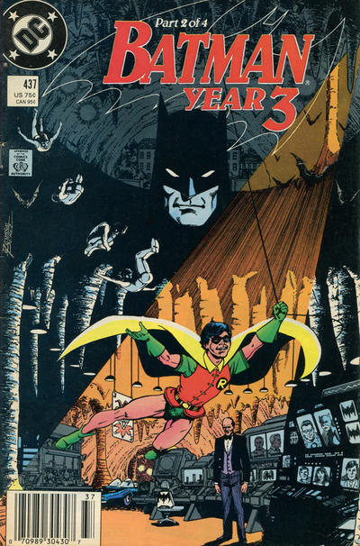 Batman 1940 #437 Newsstand ed. - back issue - $3.99