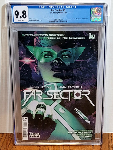 Far Sector 2019 Iss 1A CGC 9.8 Near Mint/Mint 1st Appearance of Sojourner Mullein