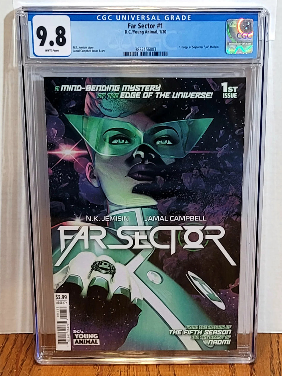 Far Sector 2019 Iss 1A CGC 9.8 Near Mint/Mint 1st Appearance of Sojourner Mullein