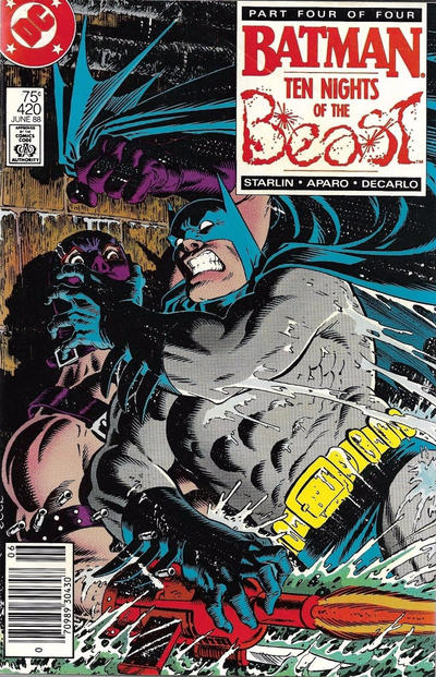 Batman 1940 #420 Newsstand ed. - mid-grade - $4.99