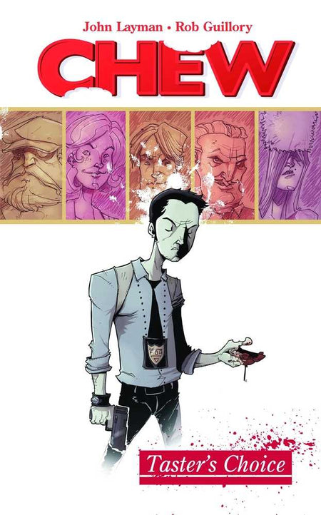 Chew TPB Volume 01 Signed Autographed Edition Rob Guillory