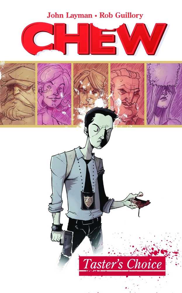 Chew TPB Volume 01 Signed Autographed Edition Rob Guillory