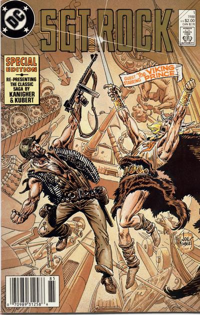 Sgt. Rock Special 1988 #1 Newsstand ed. - mid-grade - $4.99