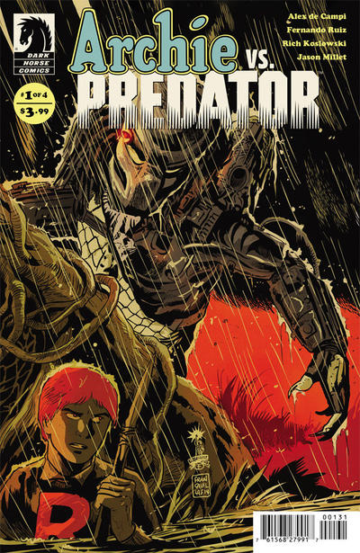 Archie vs. Predator 2015 #1 Francesco Francavilla - high grade - $25.99
