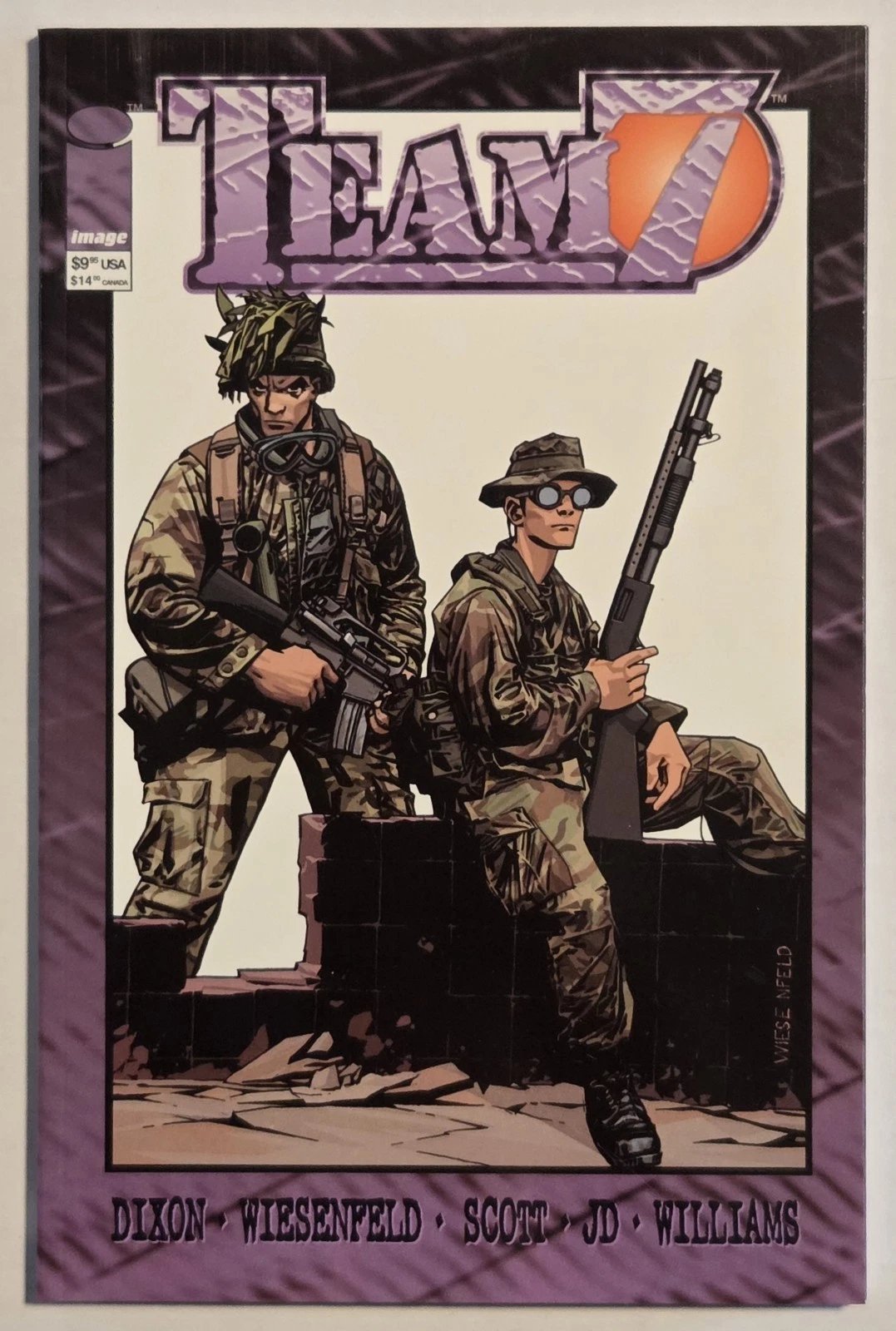 Team 7 Trade Paperback 1995book - high grade - $9.99