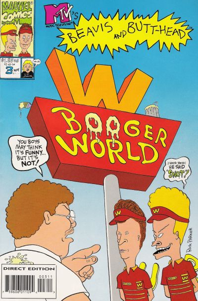 Beavis & Butt-Head 1994 #3 - 9.2 - $4.99