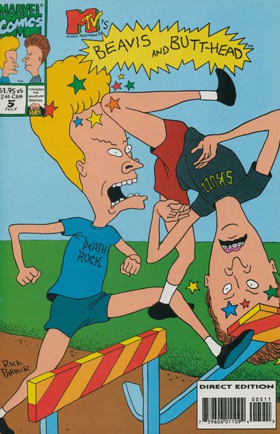 Beavis & Butt-Head 1994 #5 - 8.5 - $3.99