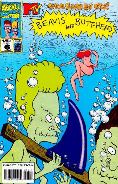 Beavis & Butt-Head 1994 #6 - 9.2 - $7.99