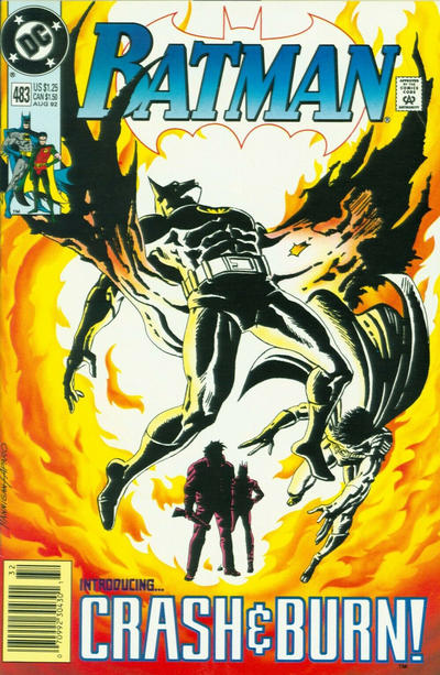 Batman 1940 #483 Newsstand ed. - back issue - $4.99