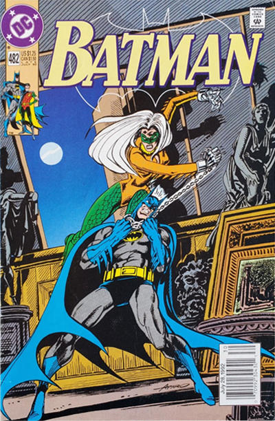 Batman 1940 #482 Newsstand ed. - back issue - $9.99