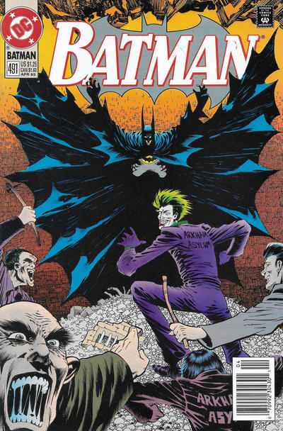 Batman 1940 #491 Newsstand ed. - back issue - $7.99