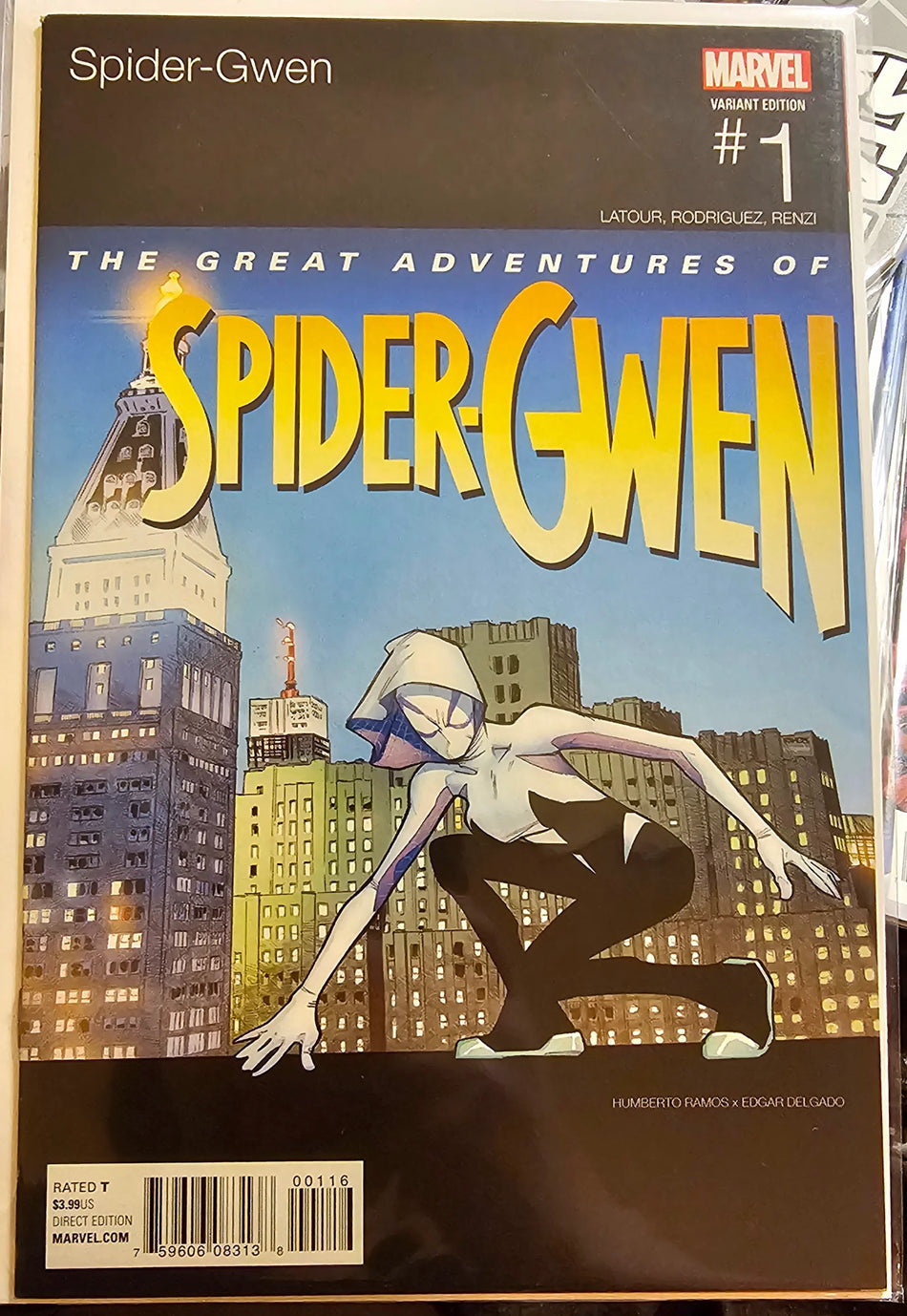 Spider-Gwen #1 Humberto Ramos Hip Hop Variant