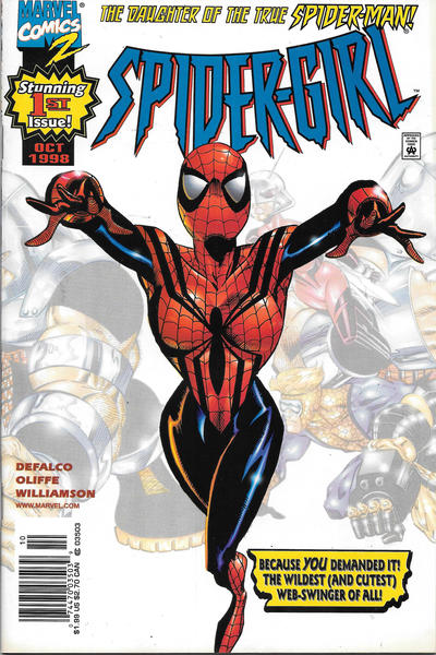 Spider-Girl 1998 #1 Newsstand ed. - mid-grade - $4.99