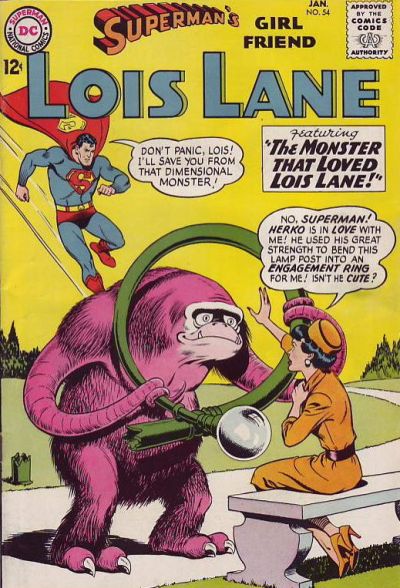 Superman's Girl Friend, Lois Lane 1958 #54 - 3.5 - $5.99