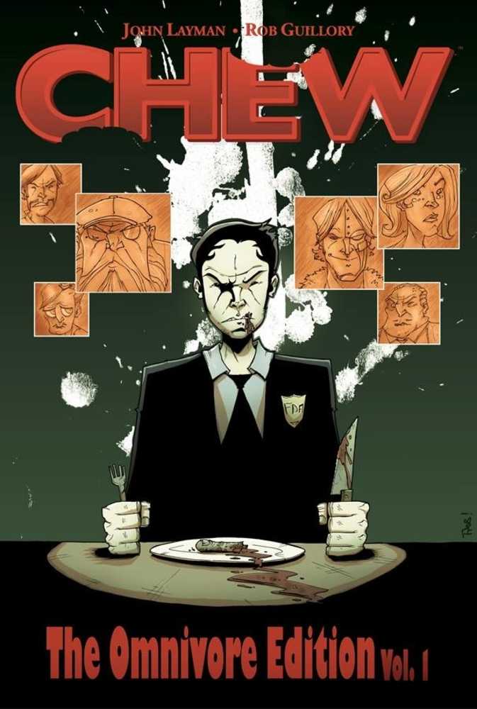 Chew Omnivore Edition Hardcover Volume 01 Sketched & Autographed Edition Rob Guillory