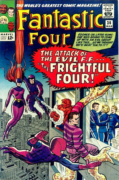 Fantastic Four 1961 #36 - 3.0 - $69.99