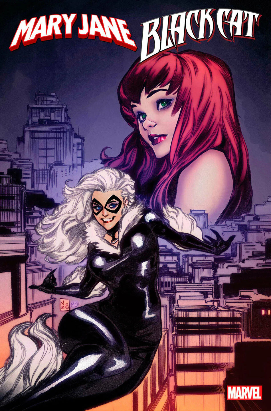 Mary Jane & Black Cat: Beyond 1E Nabetse Zitro 1:25 Ratio Variant - NM Near Mint