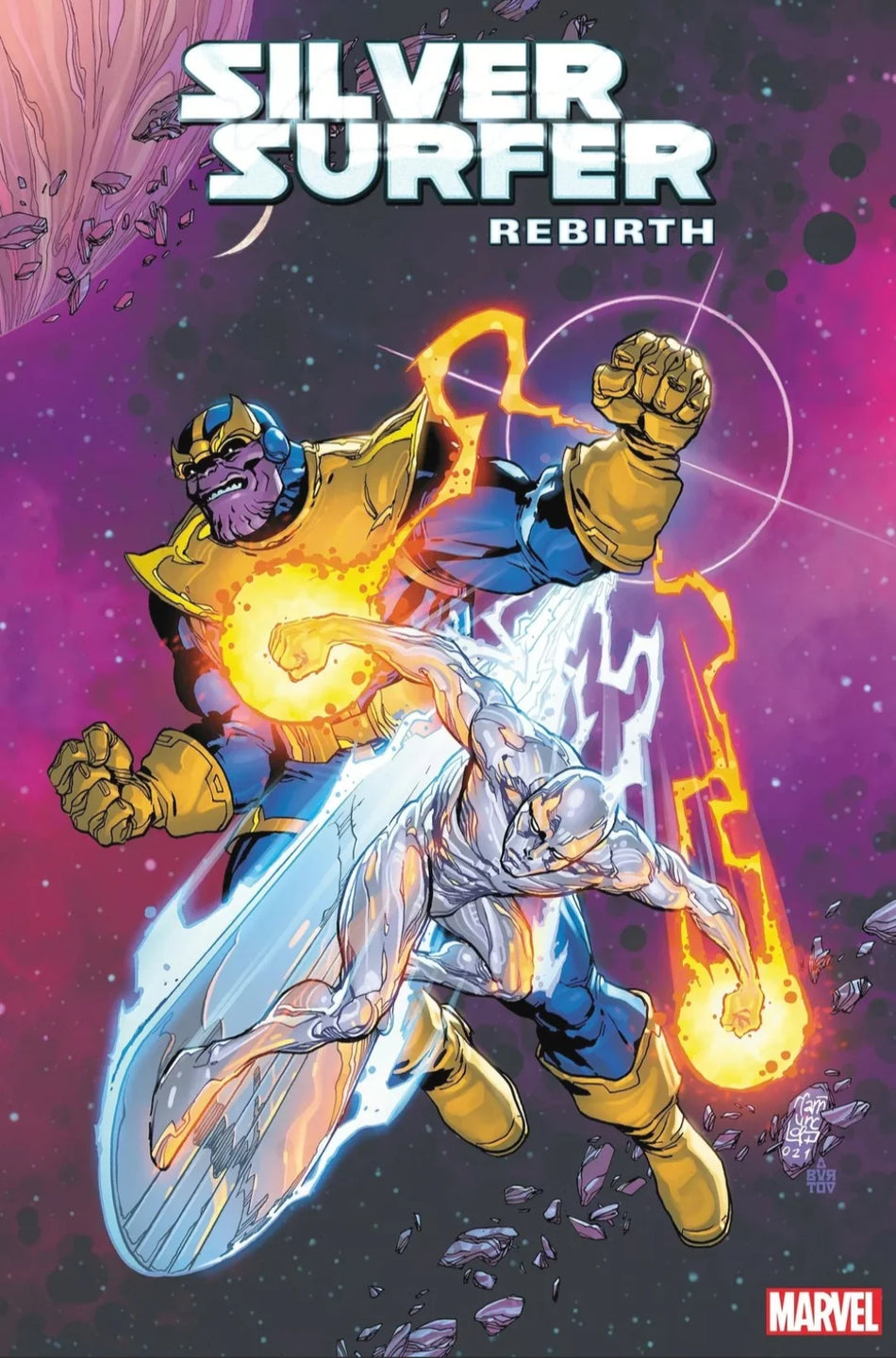 Silver Surfer Rebirth #1 Camuncoli Variant
