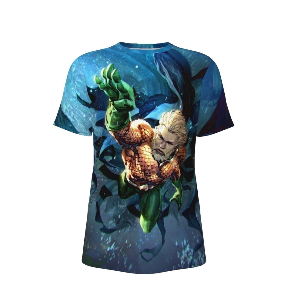 AQUAMEN 1 VAR C ALL OVER PRINT SHIRT AND TANK TOP