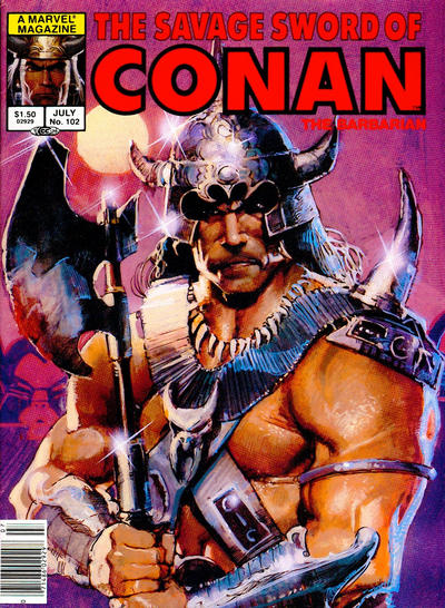 The Savage Sword of Conan 1974 #102 Newsstand ed. - 8.0 - $9.99