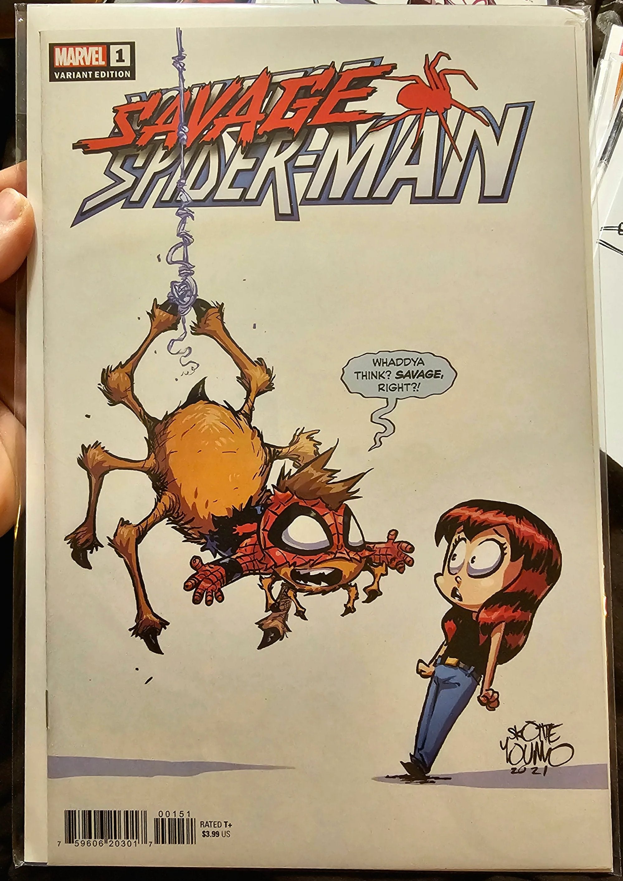 Savage Spider-Man #1 Skottie Young Variant