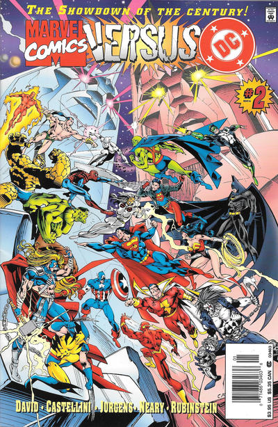 Marvel versus DC / DC versus Marvel 1996 #2 Newsstand ed. - mid-grade - $9.99