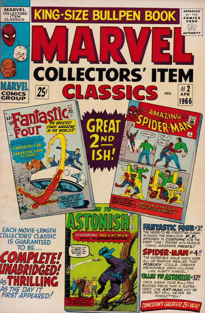 Marvel Collectors' Item Classics 1965 #2 - 4.5 - $7.99