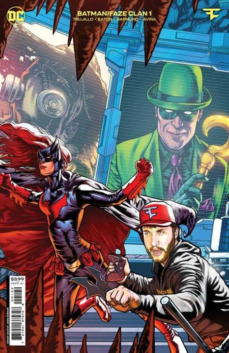 Batman Faze Clan #1B One Shot Jason Badower Connecting 1 Batwoman Variant - NM Near Mint