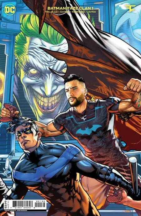 Batman Faze Clan #1C One Shot Jason Badower Connecting 2 Nightwing Variant - NM Near Mint