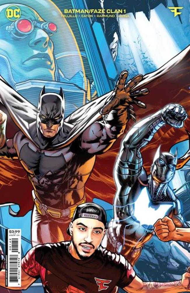 Batman Faze Clan #1D One Shot Jason Badower Connecting 3 Batman Variant - NM Near Mint