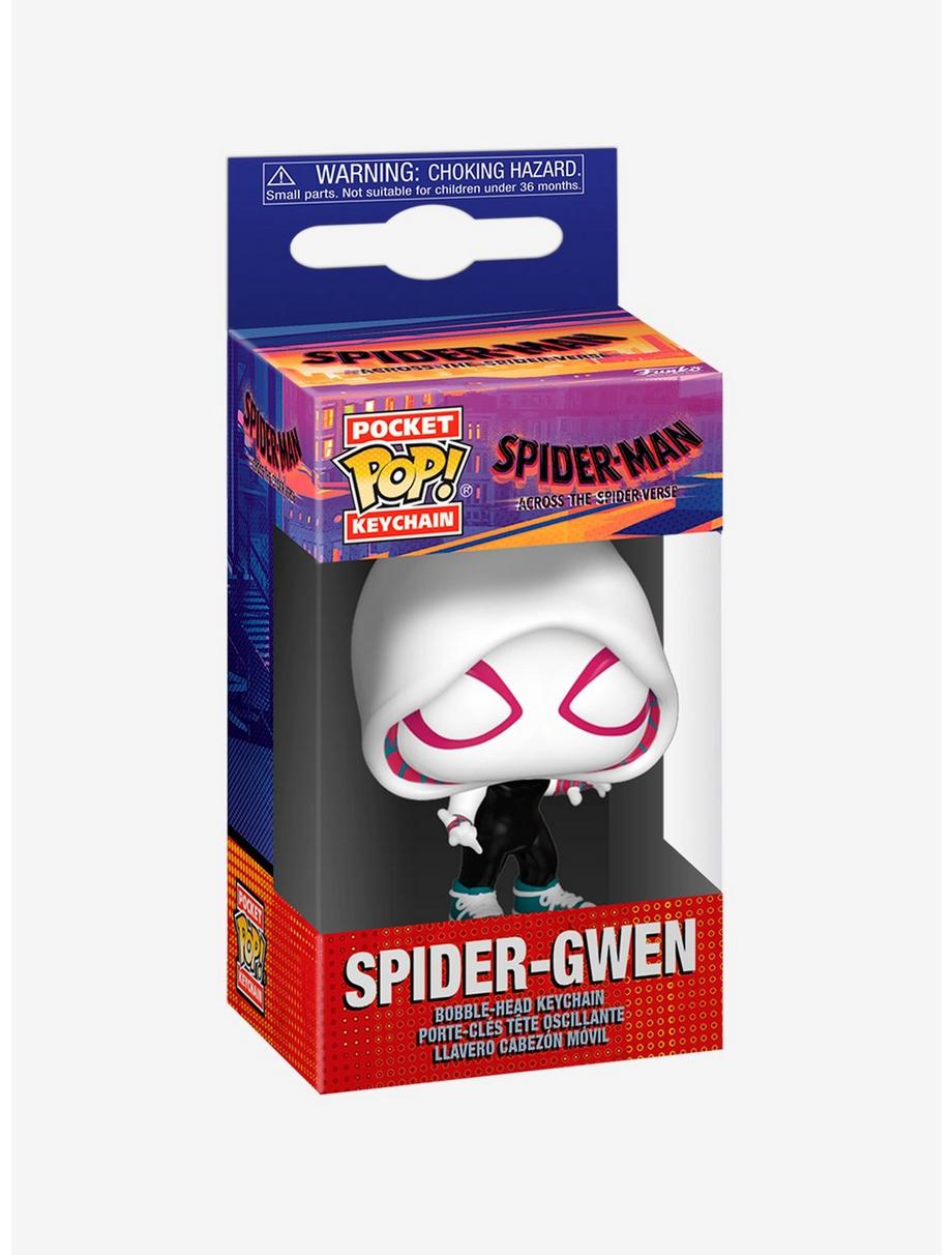 Funko Marvel Spider-Man: Across The Spider-Verse Pocket Pop! Spider-Gwen Vinyl Bobble-Head Keychain