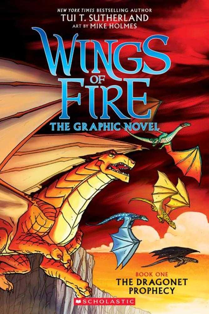 Stock Photo of Wings of Fire TPB Volume 01 the Dragonet Prophecy Graphix Graphic Novels sold by Stronghold Collectibles of Acadiana Lafayette, LA