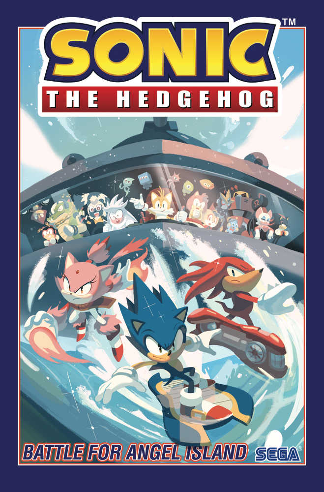 Stock Photo of  Sonic The Hedgehog TPB Volume 03 Battle For Angel Island IDW Publishing Graphic Novels sold by Stronghold Collectibles of Acadiana Lafayette, LA