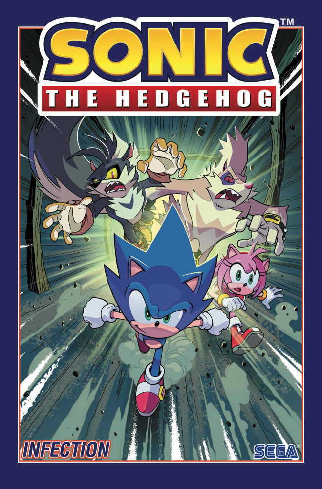 Stock Photo of  Sonic The Hedgehog TPB Volume 04 Infection IDW Publishing Graphic Novels sold by Stronghold Collectibles of Acadiana Lafayette, LA