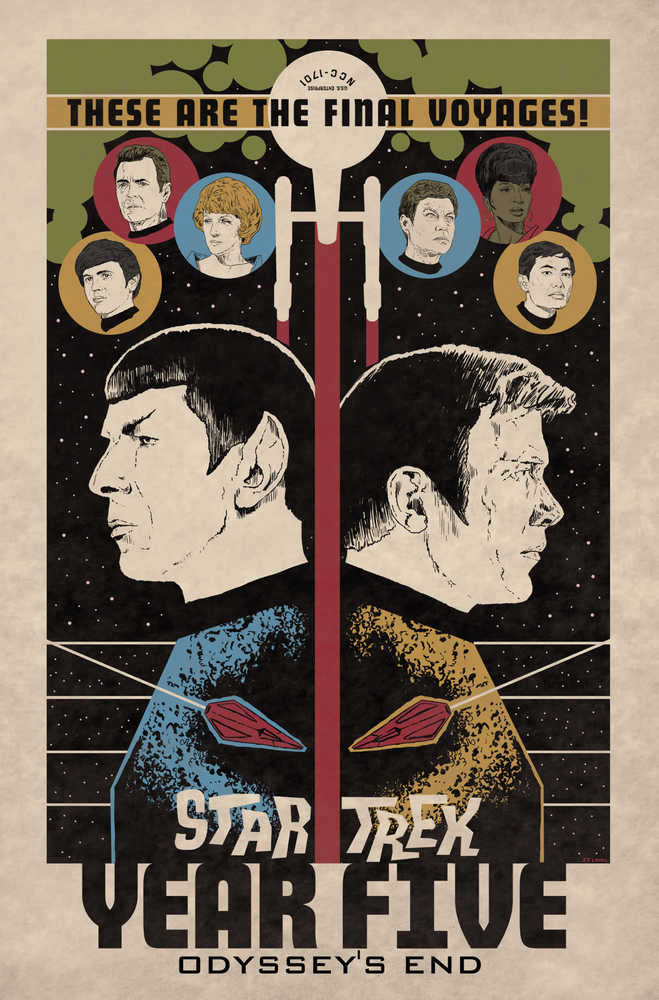 Stock Photo of Star Trek Year Five TPB Volume 01 Odysseys End IDW Publishing Graphic Novels sold by Stronghold Collectibles of Acadiana Lafayette, LA