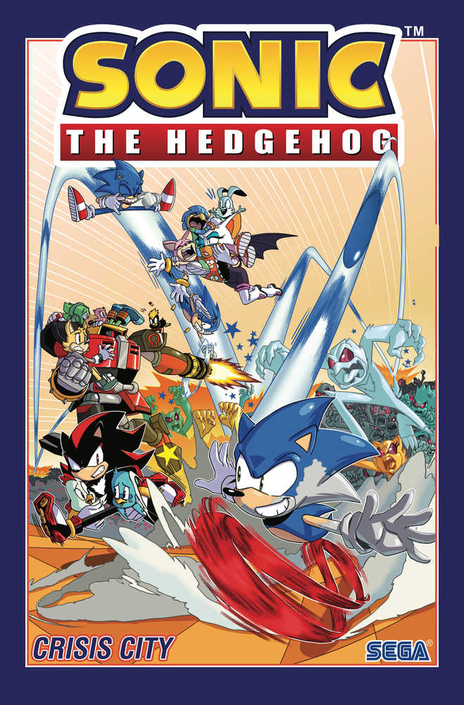 Stock Photo of  Sonic The Hedgehog TPB Volume 05 Crisis City IDW Publishing Graphic Novels sold by Stronghold Collectibles of Acadiana Lafayette, LA