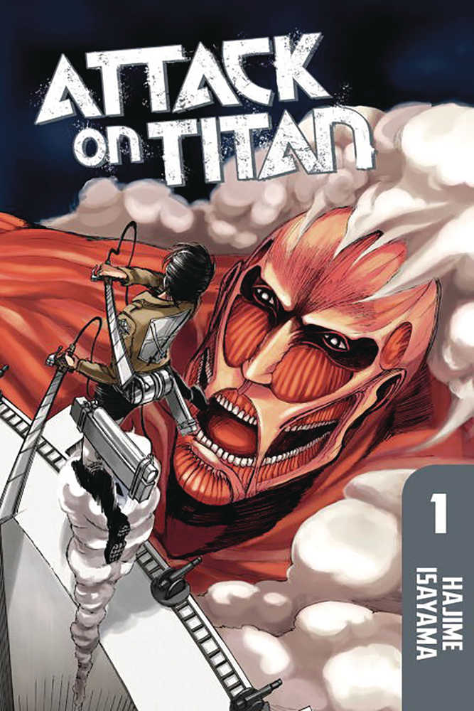 Stock Photo of  Attack On Titan Omnibus TPB Volume 01 Volume 1 3 (Mature) Kodansha Comics Graphic Novels sold by Stronghold Collectibles of Acadiana Lafayette, LA