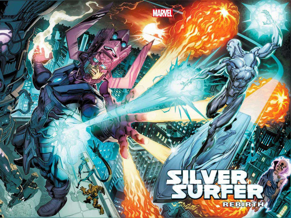 Silver Surfer Rebirth #1 (Of 5) Castellini 1:25 Wraparound Variant