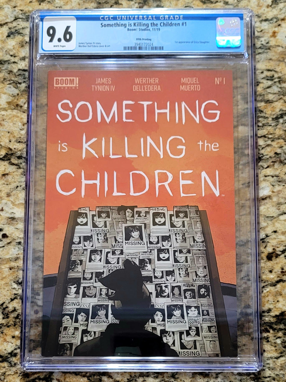 Something Is Killing The Children #1 5th Fifth Print CGC 9.6 (1st Appearance of Erica Slaughter)