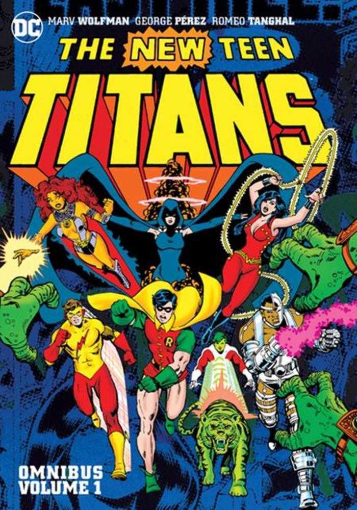 Stock Photo of  New Teen Titans Omnibus Hardcover Volume 01 (2022 Edition) DC Comics Graphic Novels sold by Stronghold Collectibles of Acadiana Lafayette, LA