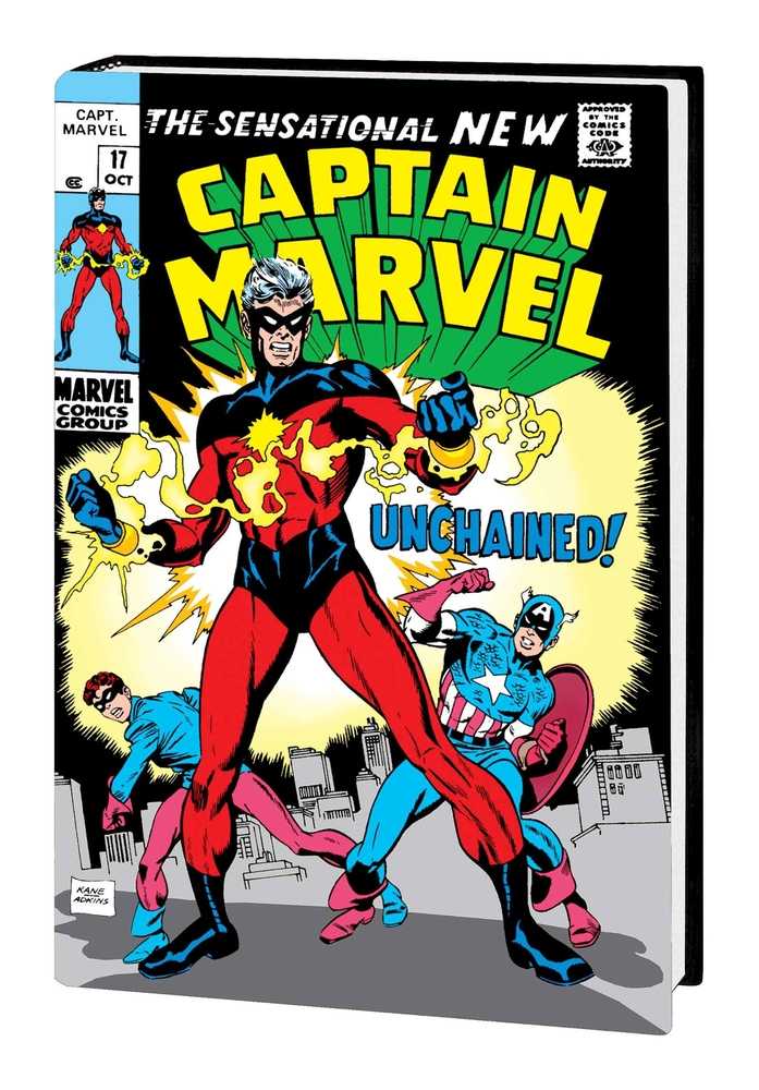 Stock Photo of Captain Mar Vell Omnibus Hardcover Volume 01 Kane Cover Marvel Comics Graphic Novels sold by Stronghold Collectibles of Acadiana Lafayette, LA