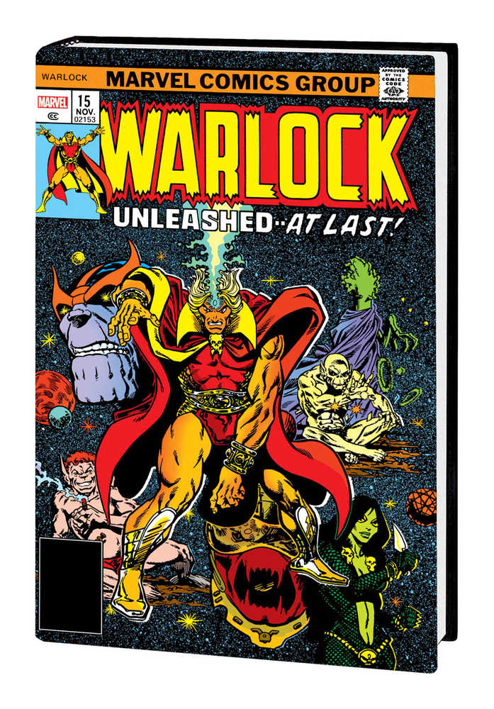 Stock Photo of Adam Warlock Omnibus Hardcover Starlin Cover Direct Market Variant Marvel Comics Graphic Novels sold by Stronghold Collectibles of Acadiana Lafayette, LA